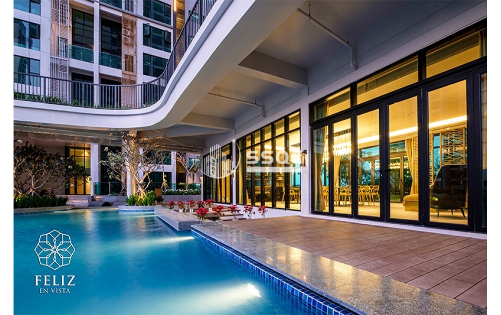 Bán Căn Hộ 1 Phòng Ngủ Feliz en Vista Giá Từ 7.2 Tỷ | Rổ Hàng Đẹp, Full Nội Thất, Xem Nhà Thực Tế